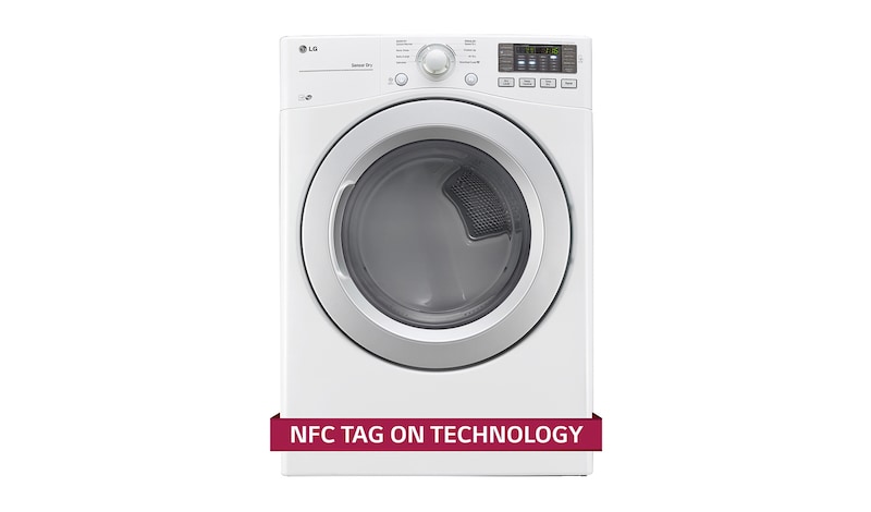 LG 7.4 CU.FT. ULTRA LARGE CAPACITY ELECTRIC DRYER WITH SENSOR DRY, DLE3170W